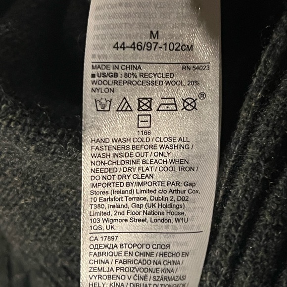 Banana republic men’s medium green cotton sweater - Picture 3 of 7